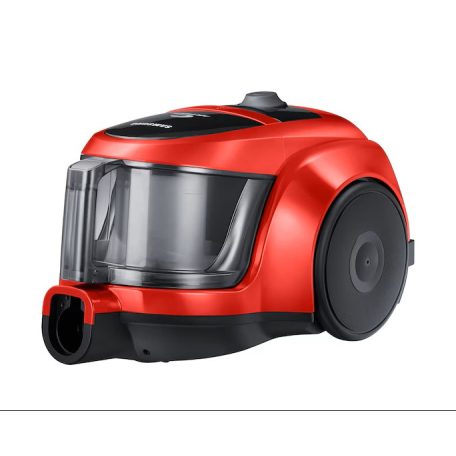 Samsung VCC45T0S3R piros 850W 1.3L hagyományos, porzsák nélküli porszívó, fém teleszkópos csővel (VCC45T0S3R/BOL)