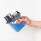 Vileda Easy Home 2 az 1-ben mosószer / mosópor tároló és adagoló doboz készlet 1100 ml (kicsi) + 2300 ml (nagy) tartály szett 150 ml adagoló kupakkal