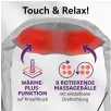   VITALmaxx 15377 Shiatsu Neck Massager, univerzális Shiatsu masszírozó, elektromos nyakmasszírozó infravörös fűtéssel 24W