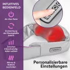 VITALmaxx 15377 Shiatsu Neck Massager, univerzális Shiatsu masszírozó, elektromos nyakmasszírozó infravörös fűtéssel 24W