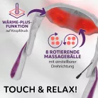 VITALmaxx 15377 Shiatsu Neck Massager, univerzális Shiatsu masszírozó, elektromos nyakmasszírozó infravörös fűtéssel 24W