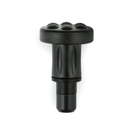 VITALmaxx 14542 DUO Mini Massage Gun masszázspisztoly, akkus, vezeték nélküli masszírozó pisztoly 4-féle cserélhető fejjel, 6 fokozattal fekete színben, 3200 impulzus / perc