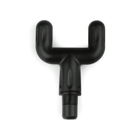 VITALmaxx 14542 DUO Mini Massage Gun masszázspisztoly, akkus, vezeték nélküli masszírozó pisztoly 4-féle cserélhető fejjel, 6 fokozattal fekete színben, 3200 impulzus / perc