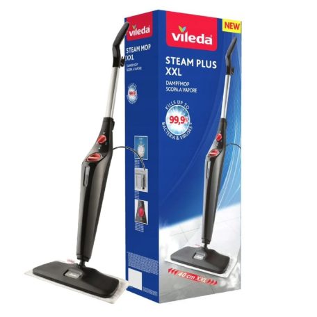 Vileda Steam XXL F21214 (161010) / Steam Plus XXL F22975 (168935) Gőztisztító, Steam Mop, gőzölős padlótisztító 1550W 40cm XXL MOP