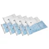   W5 Vacuum Storage Bag + Pumpa Set 10 darabos utazó készlet (4 db kicsi 60 x 40 cm | 4 db közepes 80 x 60 cm | 2 db nagy 100 x 80 cm) vákuumos tárolótasak készlet, tárolózsák, ruhazsák, mechanikus pumpával