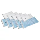 W5 Vacuum Storage Bag + Pumpa Set 10 darabos utazó készlet (4 db kicsi 60 x 40 cm | 4 db közepes 80 x 60 cm | 2 db nagy 100 x 80 cm) vákuumos tárolótasak készlet, tárolózsák, ruhazsák, mechanikus pumpával
