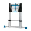   WorkZone 11 fokú teleszkópos, összecsukható alumínium létra, támasztólétra, 83 cm - 327 cm között állítható alulétra 150 kg teherbírással, 4 méteres munkamagassággal (842666)
