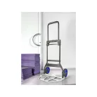WorkZone / ParkSide 90 kg tehebírású összecsukható alu molnárkocsi, 5.4 kg önsúlyú kézikocsi, alumínium szállító kocsi