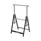 WorkZone / ParkSide 80 - 130 cm állítható magasságú fém bak, asztalosbak, ácsbak, vasbak, 648 mm alátámasztó bak 200 kg teherbírással
