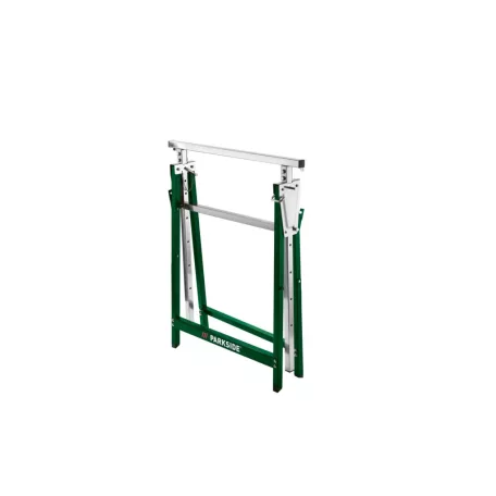 WorkZone / ParkSide 80 - 130 cm állítható magasságú fém bak, asztalosbak, ácsbak, vasbak, 648 mm alátámasztó bak 200 kg teherbírással