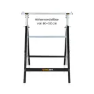 WorkZone / ParkSide DUO 80 - 130 cm állítható magasságú fém bak pár, 2 db asztalosbak, ácsbak, vasbak, 648 mm alátámasztó bak