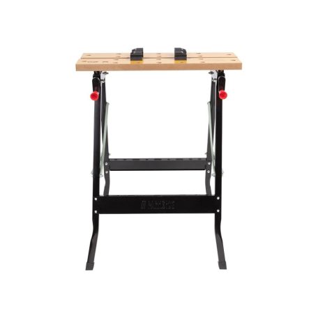 ParkSide / WorkZone összecsukható munkapad 150 kg teherbírással, 60 x 79 x 63 cm univerzális satupad, műhely munkaasztal (Workbench)