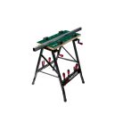 ParkSide / WorkZone összecsukható munkapad 150 kg teherbírással, 60 x 79 x 63 cm univerzális satupad, műhely munkaasztal (Workbench)