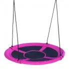WonderLand 47003 zöld / narancs / kék / pink 110 cm / 100 kg fészekhinta, gólyafészek hinta