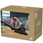 Philips XB1112 Series 1000 PowerCyclone 3  Compact 800W porzsák nélküli porszívó HEPA filterrel, teleszkópos fém szívócsővel, selyemfényű bézs (XB1112/10)