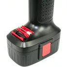 XF Air 11.1V 1400 mAh akkumulátoros és szivargyújtós akkus kompresszor készlet akkuval, töltővel, szivargyújtó csatlakozással 7.9 bar / 115 PSI