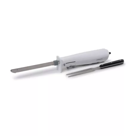 Ambiano 120W 18 cm elektromos kés, szeletelő kés tartozék villával, praktikus tároló dobozban (XJ-15411G)