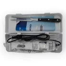 Ambiano 120W 18 cm elektromos kés, szeletelő kés tartozék villával, praktikus tároló dobozban (XJ-15411G)