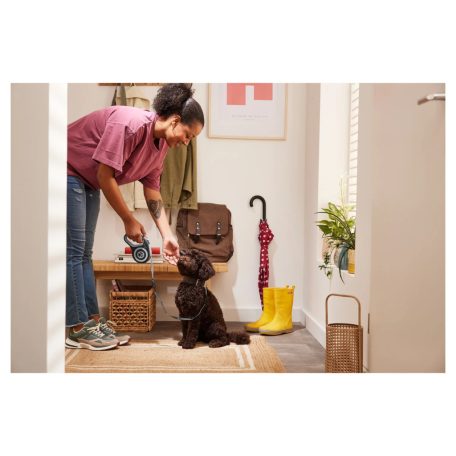 Zoofari 5 méteres automata póráz, kutyapóráz fényvisszaverző felülettel 20 kg / 35 kg testsúlyig