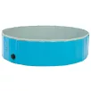   Zoofari / Piscine Dog Pool 120 x 30 cm összecsukható, hordozható merevfalú (nem felfújható) XL kutyamedence, kerti medence, fürdőmedence kutyáknak