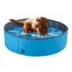   Zoofari / Piscine Dog Pool 120 x 30 cm összecsukható, hordozható merevfalú (nem felfújható) XL kutyamedence, kerti medence, fürdőmedence kutyáknak