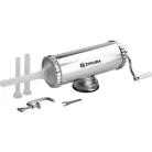 Zokura Z1006 alumínium 2.5 kg fekvő kolbásztöltő, rozsdamentes mechanikus hurkatöltő, 15 / 19 / 22 mm töltőcsővel