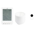  Auriol LD-5661 DCF rádióvezérelt vezeték nélküli időjárás állomás esőmérővel (csapadékmérővel)