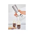 iSi Dessert Whip Mini 250 ml nemesacél habszifon, 0.25L tejszínhab szifon 1 db patronnal, tisztító készlettel
