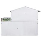 lupilu / PlayTive Mini fa babaház, 53 x 40 x 20 cm kétszintes, modern babaház fából, 26 db kiegészítővel és 1 db babával