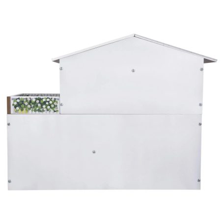 lupilu / PlayTive Mini fa babaház, 53 x 40 x 20 cm kétszintes, modern babaház fából, 26 db kiegészítővel és 1 db babával