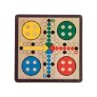 lupilu / PlayTive 10 az 1-ben klasszikus fa játék készlet, táblajáték gyűjtemény (Sakk, Triktrak , Dáma, Mancala, Tic-Tac-Toe, Csillaghalma, Kígyók és létrák, Ludó / Pachisi, Pasziánsz, Kockaroham)