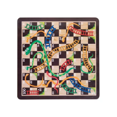 lupilu / PlayTive 10 az 1-ben klasszikus fa játék készlet, táblajáték gyűjtemény (Sakk, Triktrak , Dáma, Mancala, Tic-Tac-Toe, Csillaghalma, Kígyók és létrák, Ludó / Pachisi, Pasziánsz, Kockaroham)