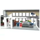 lupilu / PlayTive Clippys LIDL Store - LIDL áruház 929 részes építőkocka készlet 5 figurával, pénztárral, pékséggel, személyzeti helyiséggel és áruátvételi ponttal