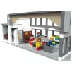   lupilu / PlayTive Clippys LIDL Store - LIDL áruház 929 részes építőkocka készlet 5 figurával, pénztárral, pékséggel, személyzeti helyiséggel és áruátvételi ponttal