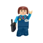 lupilu / PlayTive Clippys LIDL Store - LIDL áruház 929 részes építőkocka készlet 5 figurával, pénztárral, pékséggel, személyzeti helyiséggel és áruátvételi ponttal