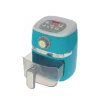   Play Home Premium Air Fryer, 23 x 20 x 18 cm elemes, bekapcsolható játék légkeveréses sütő,  Airfryer LED kijelzővel, fény és hang funkcióval, színváltó játék élelmiszerekkel