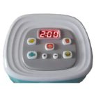 Play Home Premium Air Fryer, 23 x 20 x 18 cm elemes, bekapcsolható játék légkeveréses sütő,  Airfryer LED kijelzővel, fény és hang funkcióval, színváltó játék élelmiszerekkel